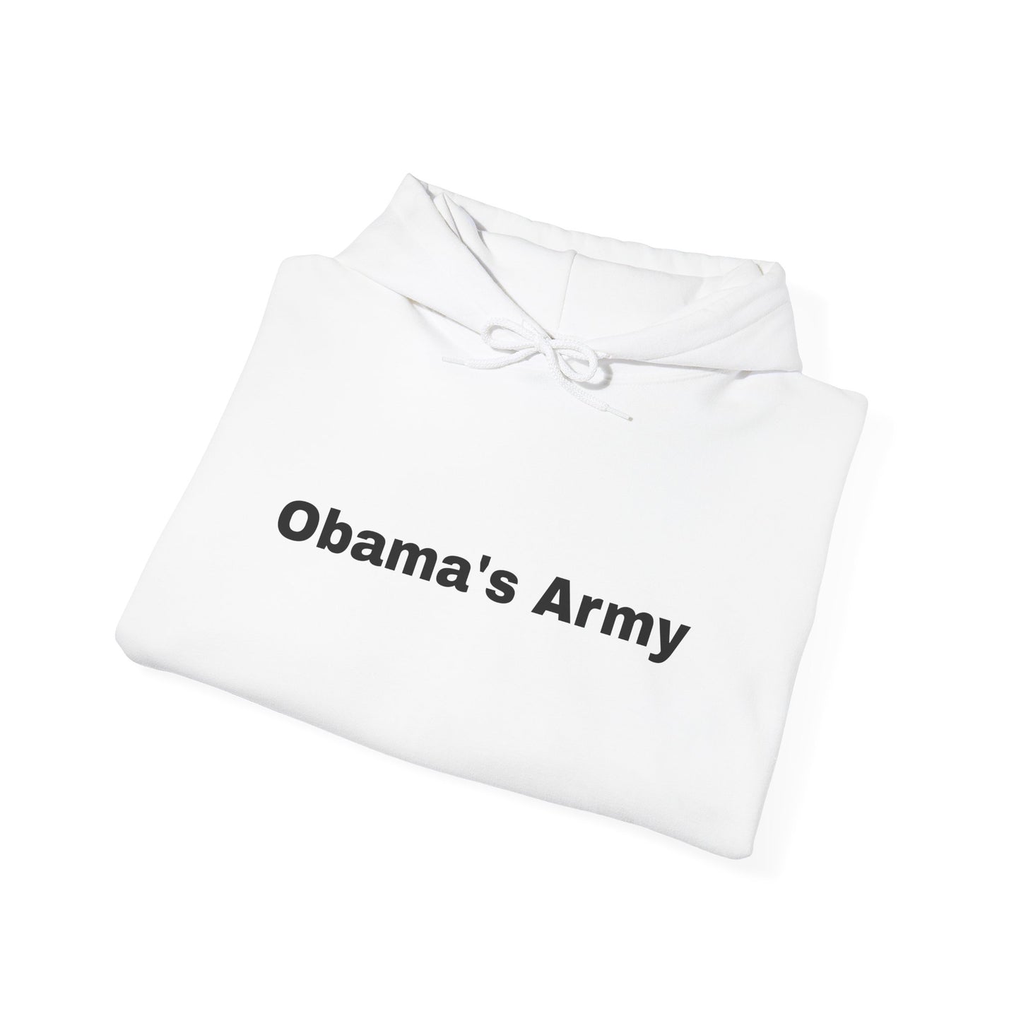 Obama's Army Hoodie — 'Freedom and Justice for All' Graphic Political Sweatshirt