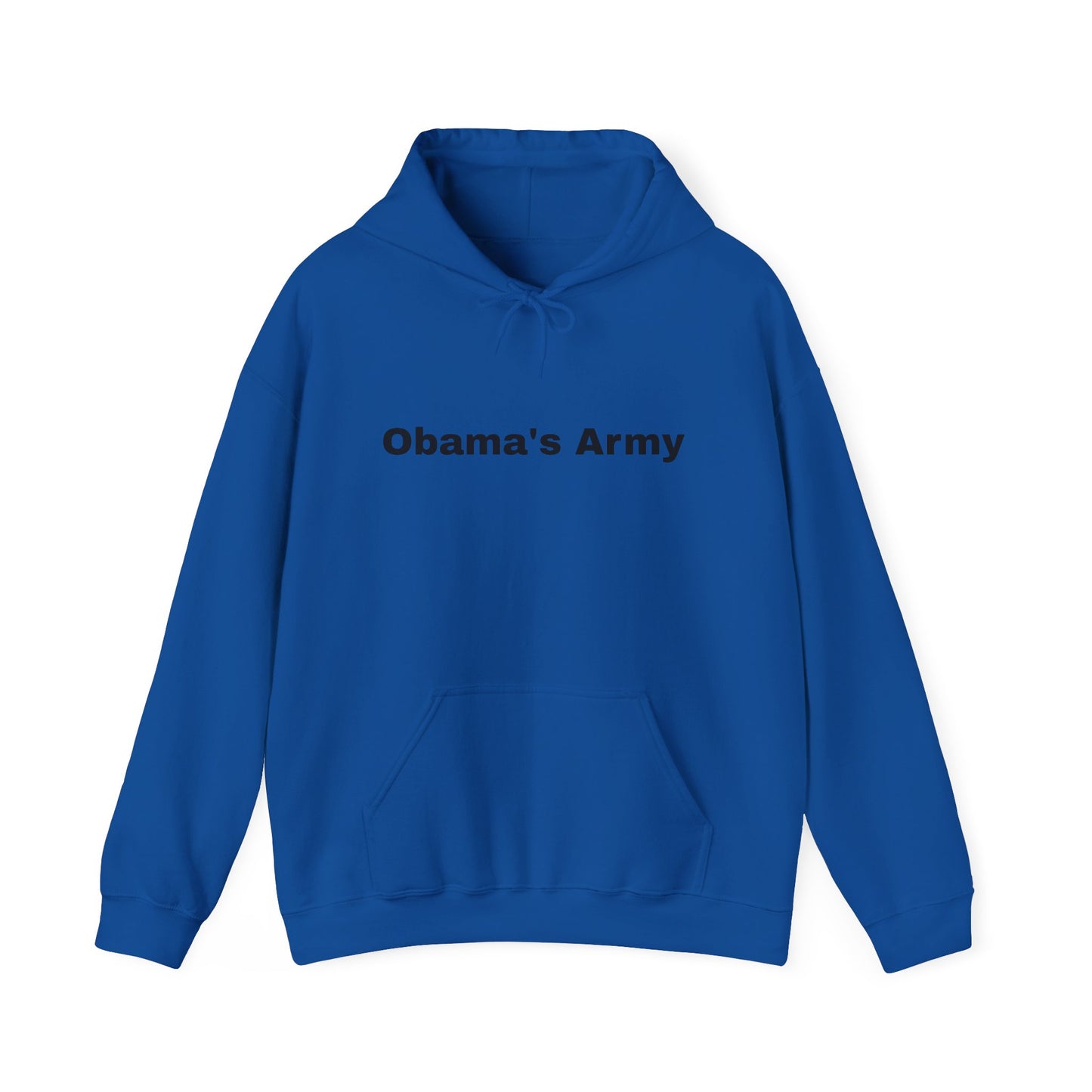 Obama's Army Hoodie — 'Freedom and Justice for All' Graphic Political Sweatshirt