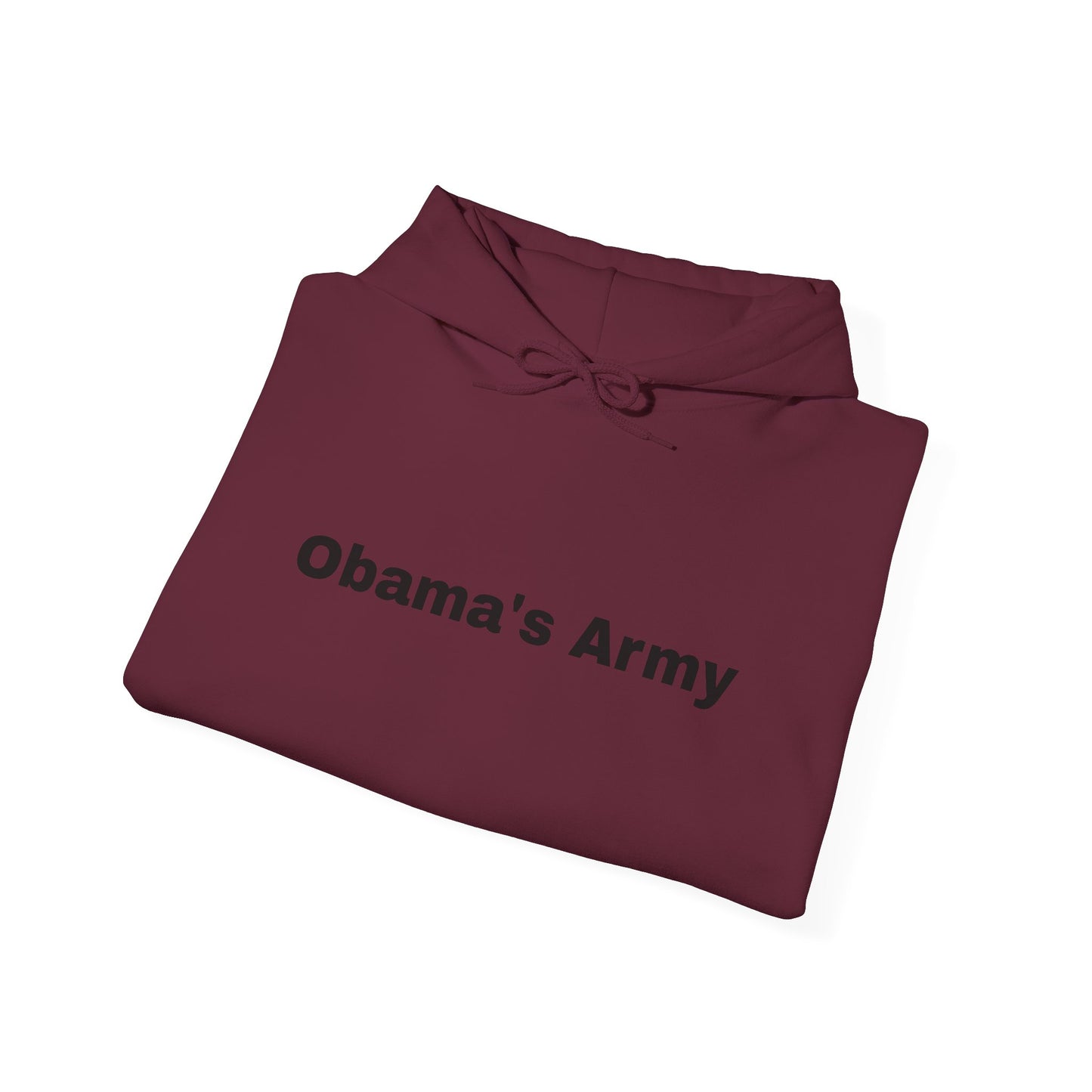 Obama's Army Hoodie — 'Freedom and Justice for All' Graphic Political Sweatshirt