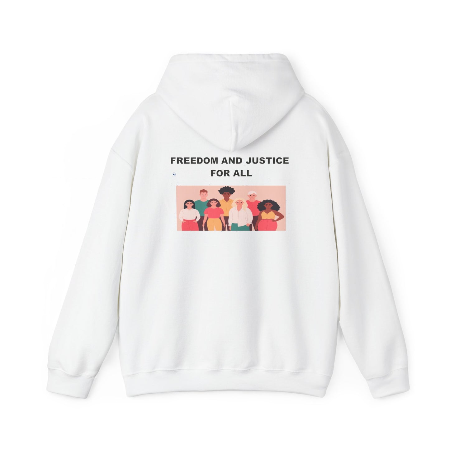Obama's Army Hoodie — 'Freedom and Justice for All' Graphic Political Sweatshirt