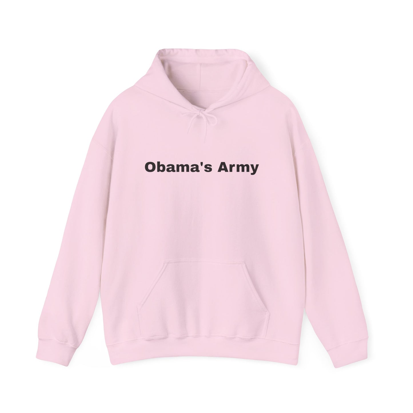 Obama's Army Hoodie — 'Freedom and Justice for All' Graphic Political Sweatshirt
