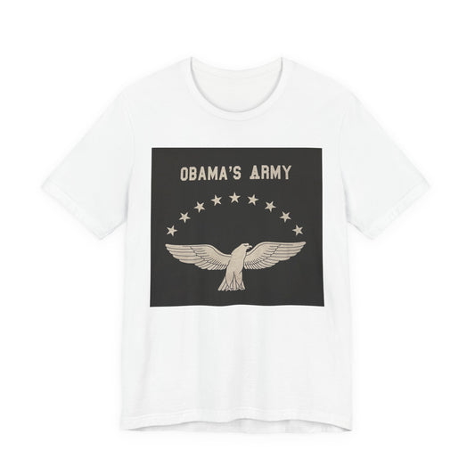 Obama's Army Tee — Vintage Political Eagle T-Shirt