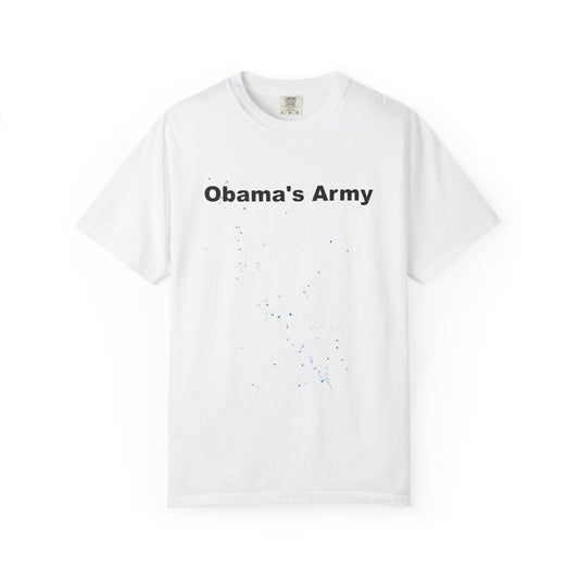 Political T-Shirt — "Obama's Army" Freedom and Justice Graphic Tee