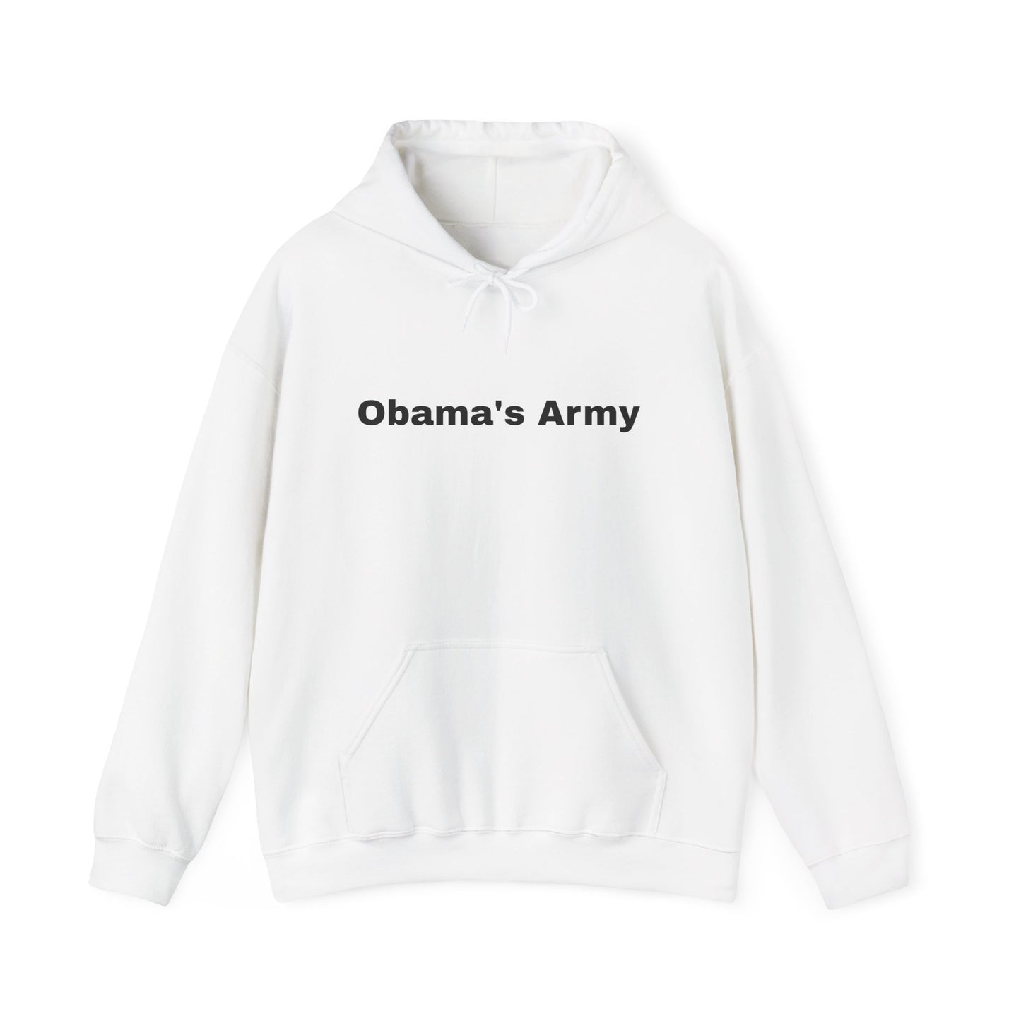 Obama's Army Hoodie — 'Freedom and Justice for All' Graphic Political Sweatshirt