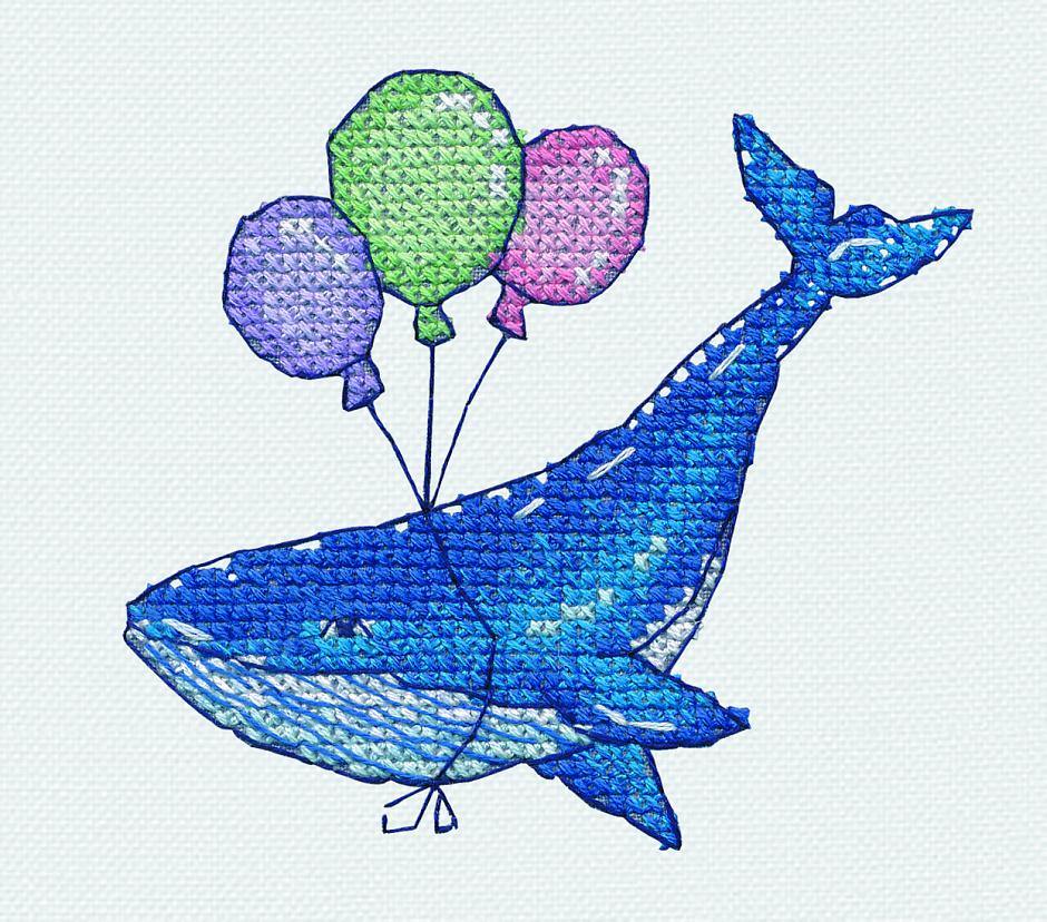 Whale 1228 Counted Cross Stitch Kit
